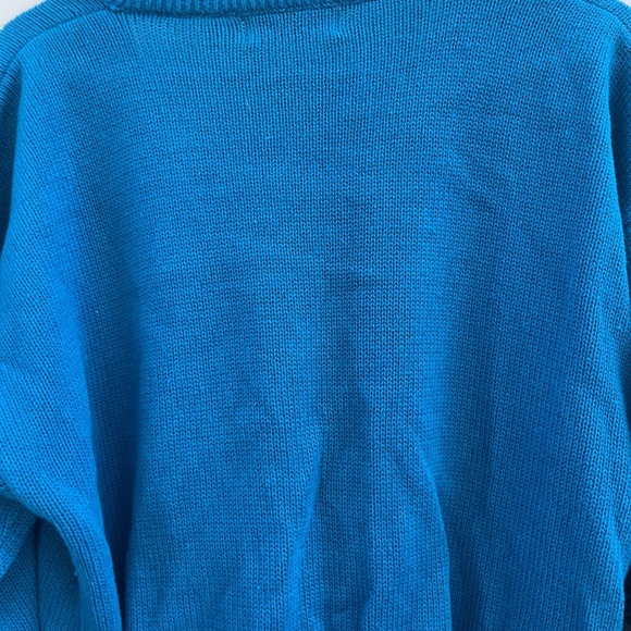 Van Heusen Blue Players Golf Sweater - Picture 6 of 6